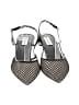 Steve Madden Checkered-gingham Silver Black Mule/Clog Size 10 - photo 2