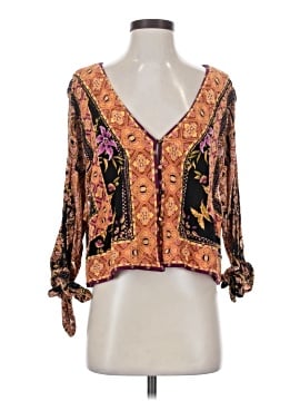 Free People 3/4 Sleeve T Shirt