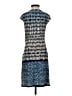 Studio M Chevron-herringbone Blue Casual Dress Size XS - photo 2