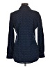 Tish Cox Polka Dots Blue Long Sleeve Blouse Size M - photo 2