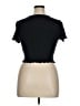 Unbranded Black Short Sleeve Top Size 0X - photo 2