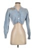 LoveShackFancy Blue Wool Cardigan Size S - photo 1
