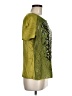 Alberta Ferretti Green Short Sleeve Blouse Size 8 - photo 4
