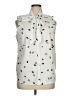 1901 Ivory Sleeveless Button-Down Shirt Size XL - photo 1
