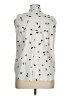1901 Ivory Sleeveless Button-Down Shirt Size XL - photo 2