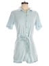Reformation Jeans 100% Cotton Blue Romper Size XS - photo 1