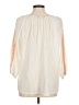 Hazel Ivory Orange 3/4 Sleeve Blouse Size M - photo 2