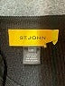 St. John Black 3/4 Sleeve Top Size P (petite) - photo 7