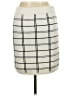 BCBGeneration Plaid Ivory Casual Skirt Size L - photo 2