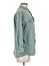 Assorted Brands Solid Teal 3/4 Sleeve Button-Down Shirt Size M - photo 4
