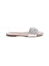 Andiamo Silver Ivory Sandals Size 7 (wide) - photo 1