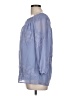 AGB 100% Polyester Blue 3/4 Sleeve Blouse Size L - photo 5