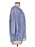 AGB 100% Polyester Blue 3/4 Sleeve Blouse Size L - photo 4