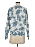 Leallo 100% Cotton Tie-dye Blue Pullover Sweater Size XS - photo 2
