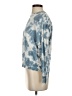 Leallo 100% Cotton Tie-dye Blue Pullover Sweater Size XS - photo 5
