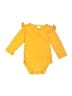 Unbranded Yellow Long Sleeve Onesie Size 12-18 mo - photo 1