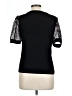 CeCe Black Short Sleeve Top Size M - photo 2