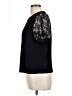 CeCe Black Short Sleeve Top Size M - photo 5