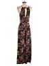 Shein Floral Black Green Jumpsuit Size S - photo 2