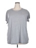 Torrid Gray Short Sleeve T-Shirt Size 4X Plus (4) - photo 1