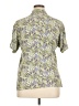 Flax 100% Rayon Tropical Green Short Sleeve Blouse Size 14 (L) - photo 2