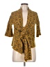 Moth 100% Wool Gold Wool Cardigan Size M - photo 1