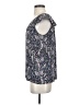 Ann Taylor LOFT 100% Polyester Blue Short Sleeve Blouse Size XS - photo 5