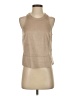 BCBGeneration 100% Polyester Tan Sleeveless Top Size S - photo 1
