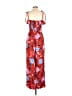 Ali & Jay 100% Polyester Floral Red Jumpsuit Size M - photo 2