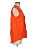 Apt. 9 100% Polyester Orange Sleeveless Blouse Size M - photo 4