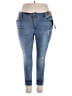 Ruff Hewn Hearts Blue Jeans Size 18W - photo 1