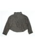 Zara Tweed Gray Long Sleeve Blouse Size 8 - 9 - photo 2