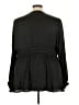 Torrid 100% Polyester Black Long Sleeve Blouse Size 5X Plus (5) - photo 2