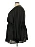Torrid 100% Polyester Black Long Sleeve Blouse Size 5X Plus (5) - photo 5