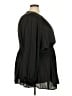 Torrid 100% Polyester Black Long Sleeve Blouse Size 5X Plus (5) - photo 4