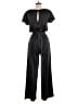 Evereve 100% Polyester Metallic Silver Jumpsuit Size XS - photo 2
