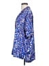 Open Edit 100% Polyester Blue Short Sleeve Blouse Size S - photo 5