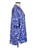 Open Edit 100% Polyester Blue Short Sleeve Blouse Size S - photo 4