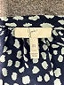 Joie 100% Silk Polka Dots Black 3/4 Sleeve Silk Top Size XS - photo 7