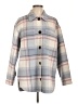Rails Plaid Gray Wool Coat Size L - photo 1