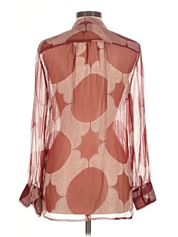 Jack Rogers Long Sleeve Silk Top (view 2)