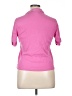Rafaella 100% Cotton Pink Short Sleeve Top Size XL - photo 2