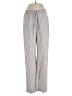 Zara Stripes Silver Casual Pants Size S - photo 1