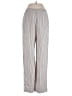 Zara Stripes Silver Casual Pants Size S - photo 2