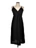H&M Solid Black Cocktail Dress Size L - photo 1