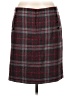 Gap Plaid Gray Casual Skirt Size 6 - photo 1