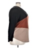 Emery Rose Color Block Brown Pullover Sweater Size 3X - photo 4