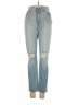 REVICE Hearts Blue Jeans Size 26 waist - photo 1
