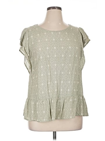 Angels Short Sleeve Blouse (view 1)