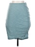 wasabi + mint Solid Teal Casual Skirt Size S - photo 1